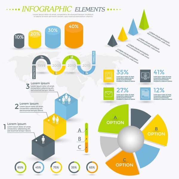 Business Infographic template 