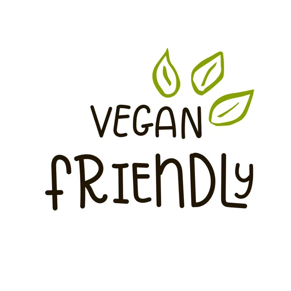 Vektor Eco Bio Zelený Loga Nápisu Veganská Zdravých Potravin Odznak — Stockový vektor