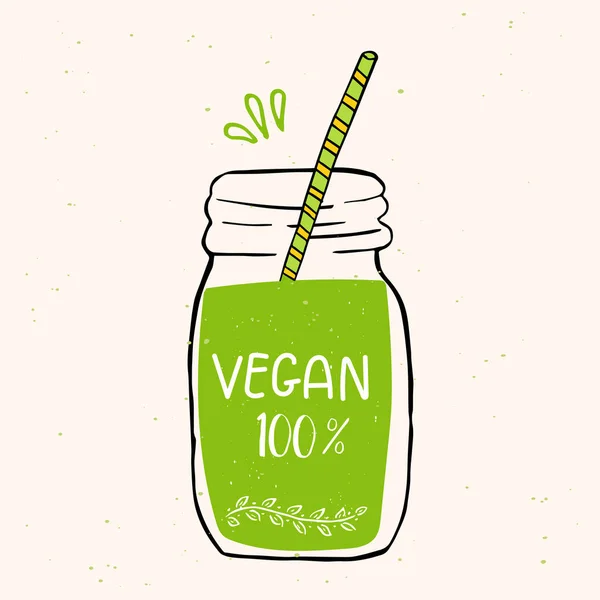 Emblema Etiqueta Ecológica Vetorial Logotipo Bio Verde Placa Vegan Para — Vetor de Stock