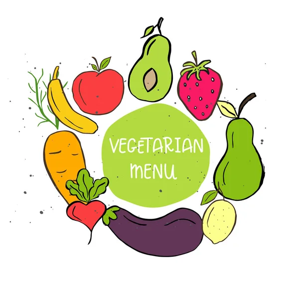 Vektor Miljømerke Eller Brikke Bio Grønn Logo Veganskilt Kafeer Restauranter – stockvektor