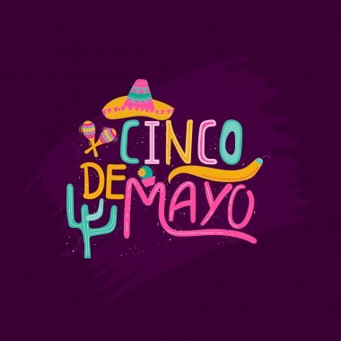 Cinco de Mayo kutlamaları için pankart