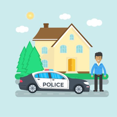 Polis devriye house yakınındaki yolda  