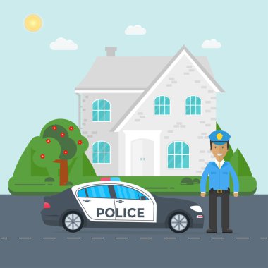 Polis devriye house yakınındaki yolda  