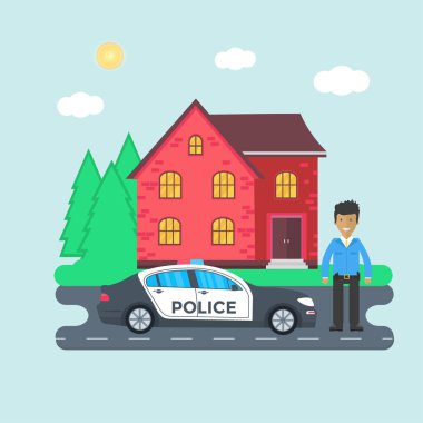 Polis devriye house yakınındaki yolda  