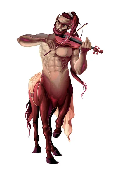 Centaur joue du violon. — Image vectorielle