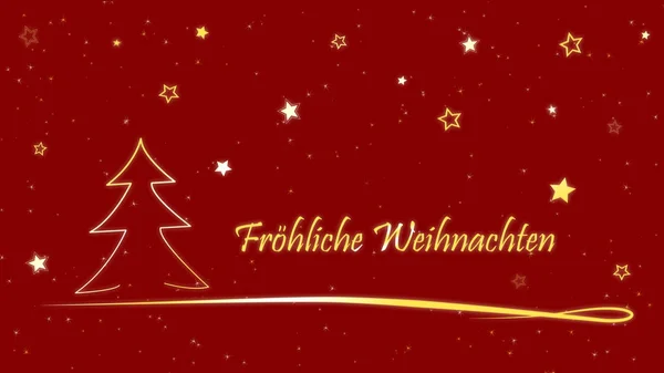 Weihnachtskarte Frohe Weihnachten und ein gutes neues Jahr — Stockfoto