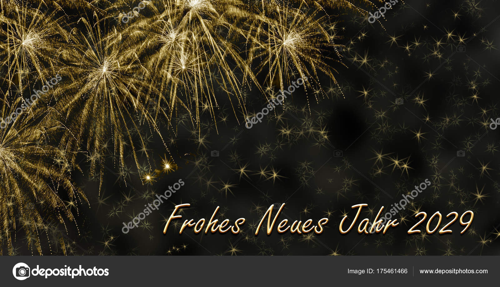 Happy New Year 2029 — Stock Photo
