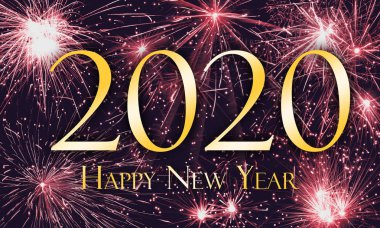 mutlu yeni yıl - kartı numarasına sahip