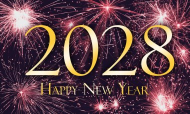 mutlu yeni yıl - kartı numarasına sahip