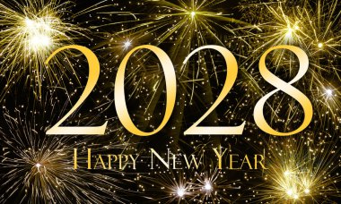 mutlu yeni yıl - kartı numarasına sahip