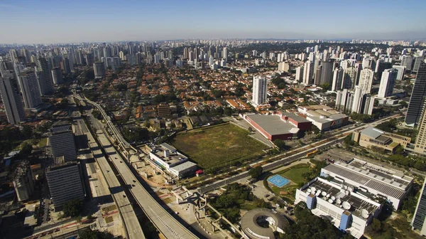 Város Dél Amerikában Sao Paulo Brazília — Stock Fotó