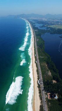 Brezilya çok uzun plajları