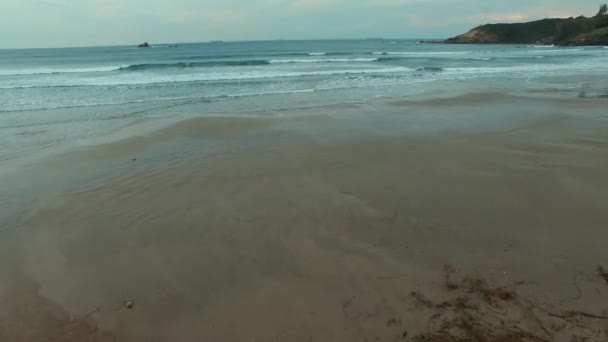 Praia Ribanceira Imbituba Santa Catarina Brasil — Vídeo de Stock