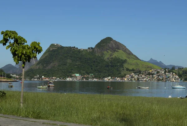 View Charitas Neighborhood Hill Niteri Rio Janeiro Brazil — Stock Photo, Image