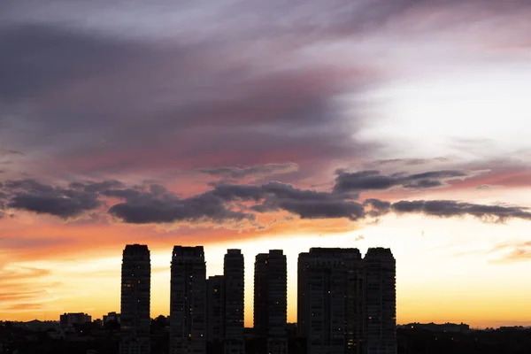 Красиві Сан Паулу Skyline Sunset Бразилія Південна Америка — стокове фото