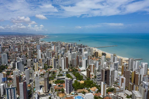 Ciudades Playas Mundo Ciudad Fortaleza Estado Ceara Brasil América Del — Foto de Stock