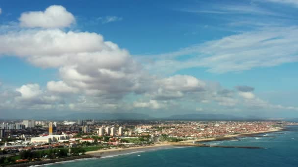 Tourism City City Fortaleza State Ceara Brazil South America — Stock Video