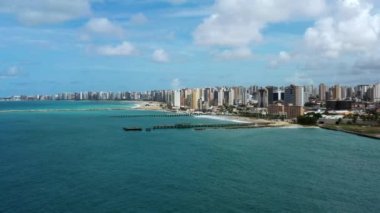 Turizm şehri. Fortaleza şehri, Ceara eyaleti, Brezilya, Güney Amerika. 