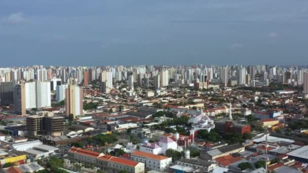 City Fortaleza State Ceara Brazil South America — Stock Video