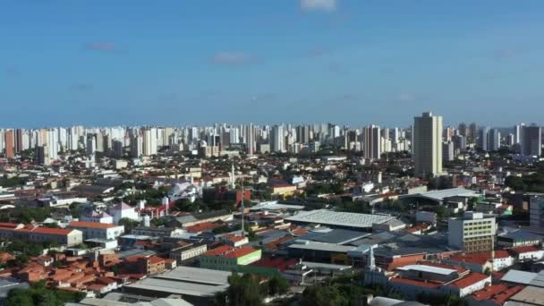 Stad Fortaleza Staat Ceara Brazilië Zuid Amerika — Stockvideo