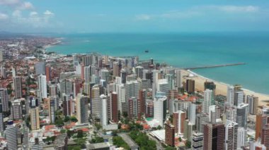 Turizm şehri. Fortaleza şehri, Ceara eyaleti, Brezilya, Güney Amerika. 