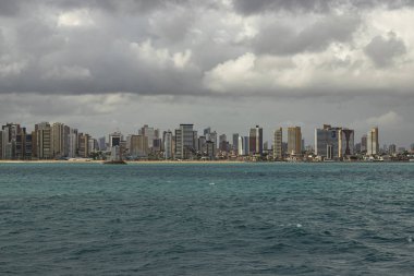 Turizm şehri. Fortaleza şehri, Ceara eyaleti, Brezilya, Güney Amerika. 