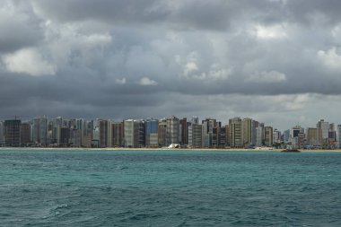 Turizm şehri. Fortaleza şehri, Ceara eyaleti, Brezilya, Güney Amerika. 