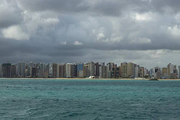 Turiststad Staden Fortaleza Delstaten Ceara Brasilien Sydamerika — Stockfoto