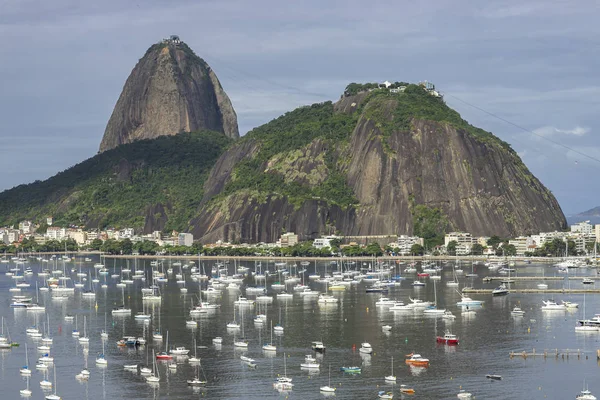 Montanhas Famosas Mundo Montanha Pão Açúcar Rio Janeiro Brasil — Fotografia de Stock