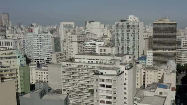 Vue Panoramique Ville Sao Paulo Brésil Amérique Sud — Video