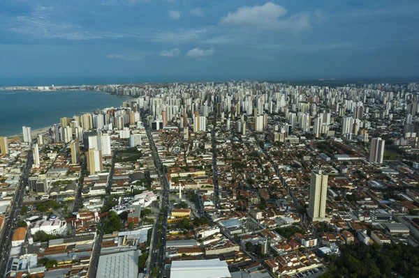 Turiststad Staden Fortaleza Delstaten Ceara Brasilien Sydamerika — Stockfoto