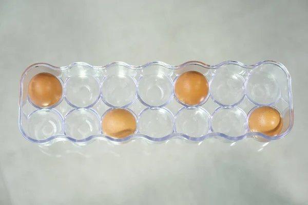 Nueva Palabra Normal Con Huevos Cartón Nuevo Concepto Normal Distanciamiento —  Fotos de Stock
