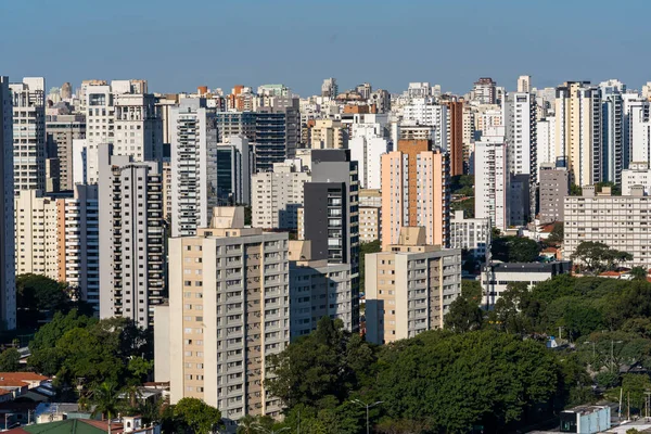 Vista Panorámica Ciudad Sao Paulo Brasil Sudamérica — Foto de Stock