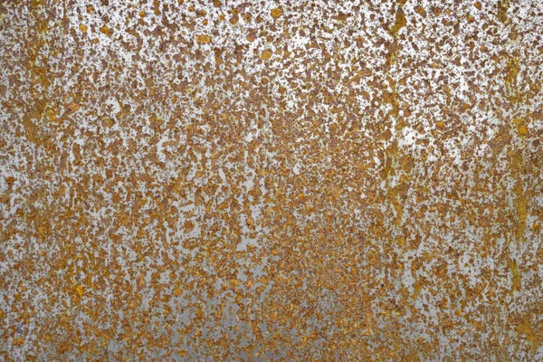 Painted metal rusted background. Metal rust texture. Erosion metal. Scratched and dirty texture on outdoor rusted metal wall.