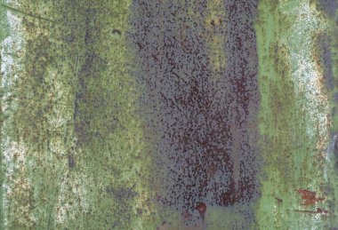 Paslanma levhası metali. Arka plan için eski desenli demir parçası.