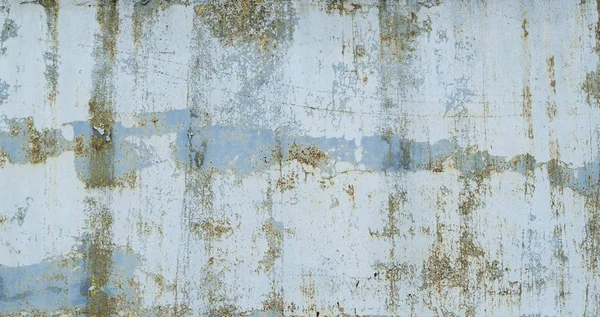 青金属の錆の背景に塗装。金属の錆の質感。エロージョン・メタル屋外の錆びた金属製の壁に傷や汚れのある質感. — ストック写真