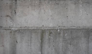 Arka plan için eski beton duvar dokusu. Çatlak taşak delikli beyaz beton arka plan.