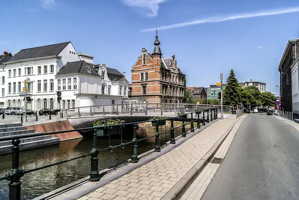 Urbana landskap i Gent — Stockfoto