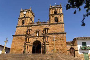 Barichara - Kolombiya katedralde Immaculate Conception
