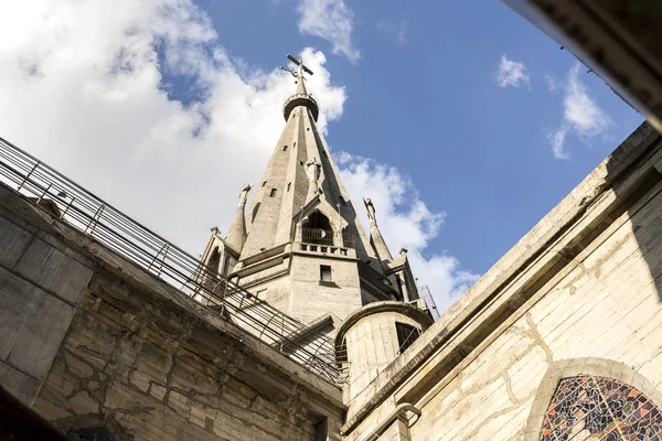 Detalhes Arquitetônicos Basílica Catedral Nossa Senhora Rosário Manizales Colômbia — Fotografia de Stock