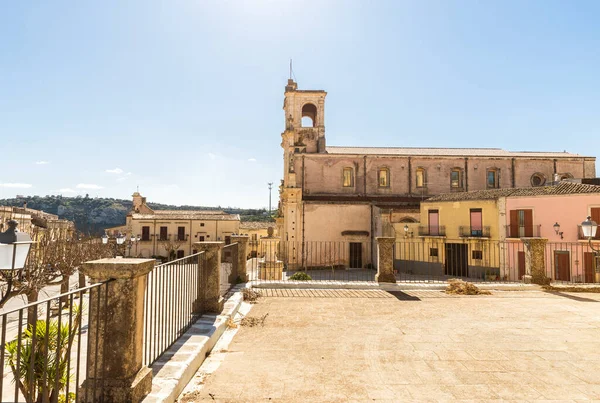 Kościół Sebastiana Ferla Prowincja Syracuse Włochy — Zdjęcie stockowe