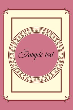 Pembe bej çiçek süsleme desen