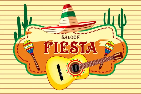 Meksika salon Fiesta, karnaval, eğlenceli, 