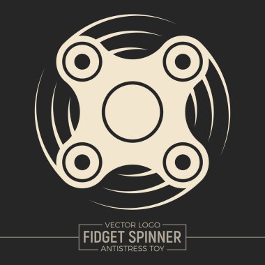 Vektör topluca Spinner Logo