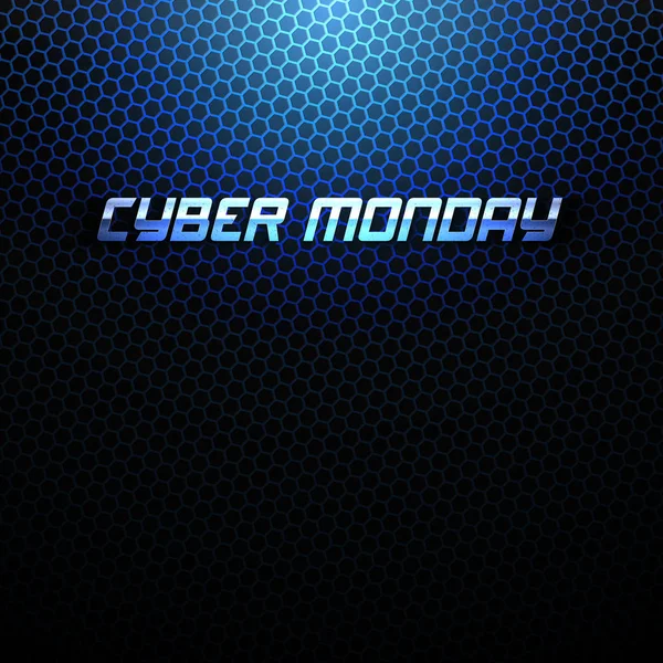 Cyber Monday Vector Fondo — Archivo Imágenes Vectoriales