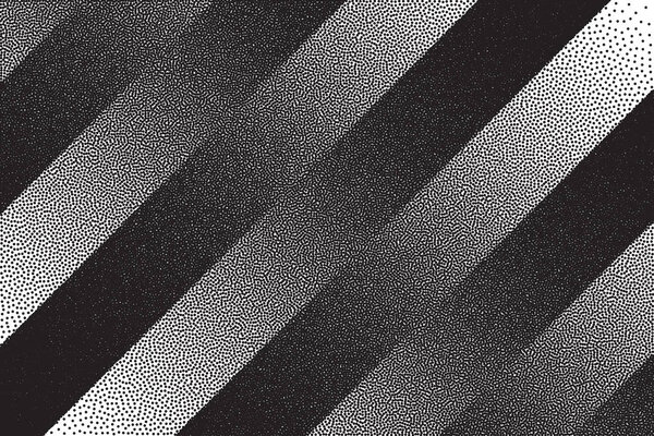 Vector Retro Dotwork Texture Background