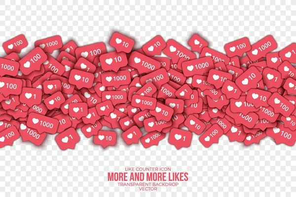 Vektör 3d gibi Counter simgeleri arka plan