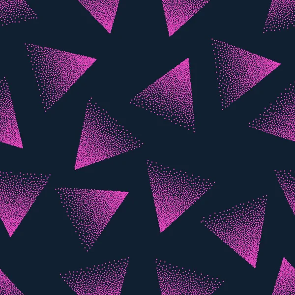 Vector abstracto patrón sin costura punteado — Archivo Imágenes Vectoriales