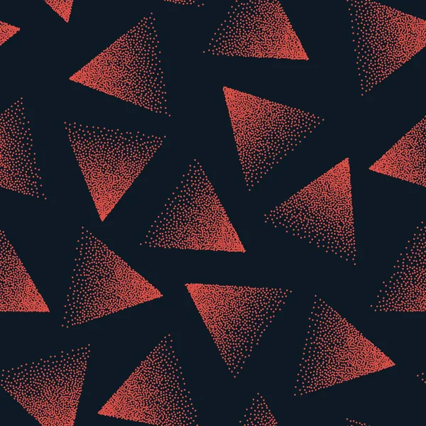 Vector abstrakt Stippled sömlösa mönster — Stock vektor