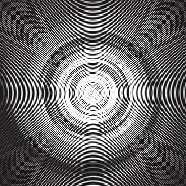 Vector espiral hipnótico Fondo abstracto — Archivo Imágenes Vectoriales
